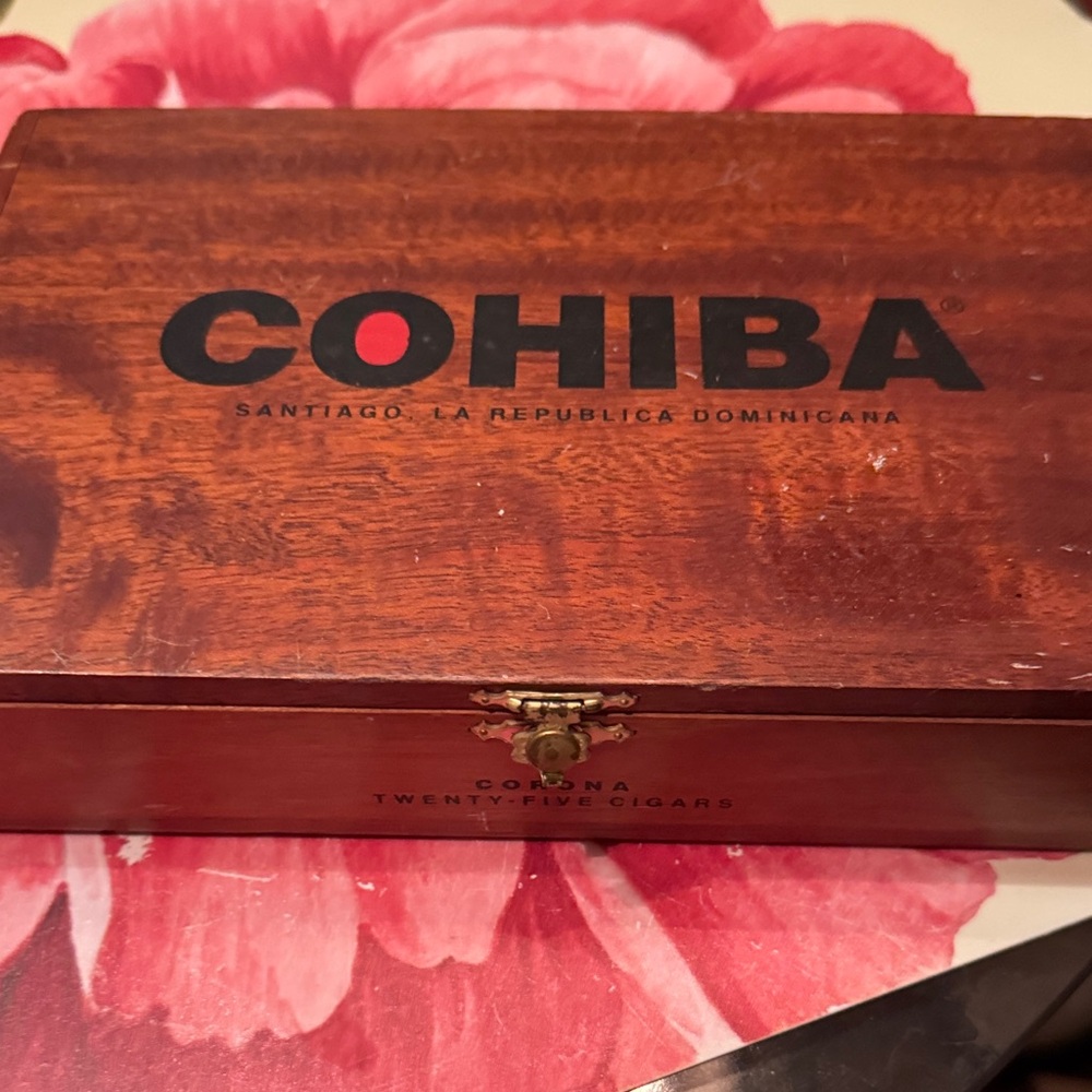 Cohiba Wooden Cigar Box